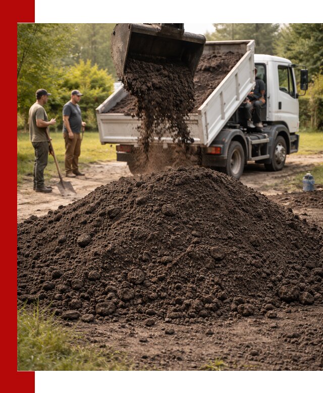 Доставка и продажа чернозема в Урюпинске оптом и в розницу