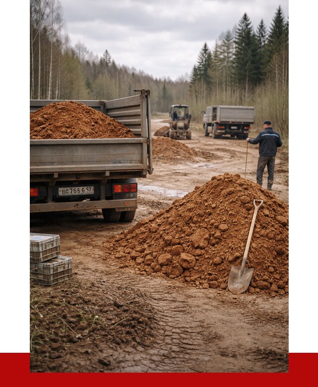Глина и суглинки в Урюпинске от 4635 р. за куб | ПРОНЕРУДРюп