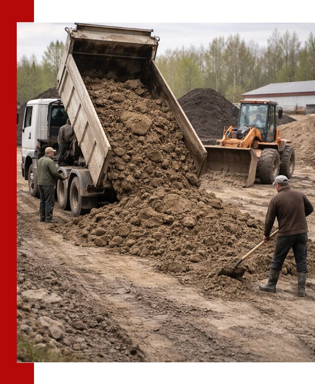 Доставка глин и суглинков в Урюпинске оптом и вкрай