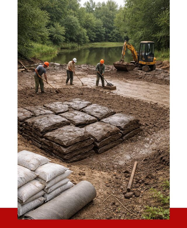 Купить глину для пруда в Урюпинске от 4635 р. с доставкой | ПРОНЕРУДРюп