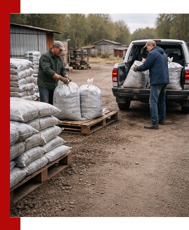 Купить конский навоз в мешках с доставкой в Урюпинске