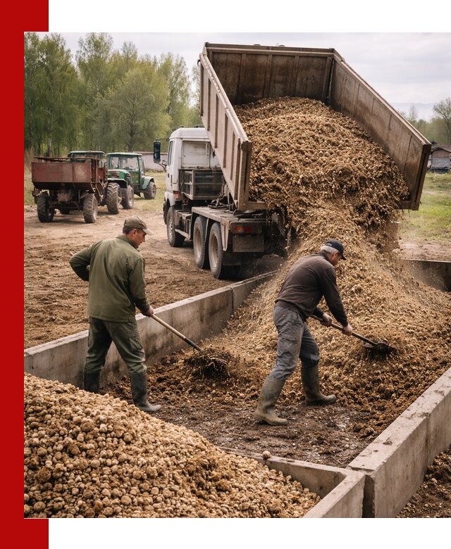 Куриный помет с доставкой в Урюпинске оптом и в розницу