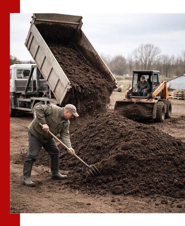 Доставка и продажа перегноя в Урюпинске быстро и дешево