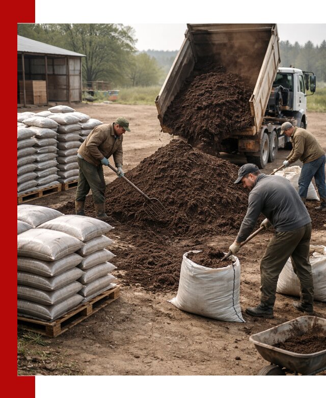 Доставка компоста оптом и в розницу в Урюпинске