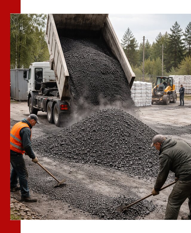 Доставка и продажа асфальтного гранулята в Урюпинске