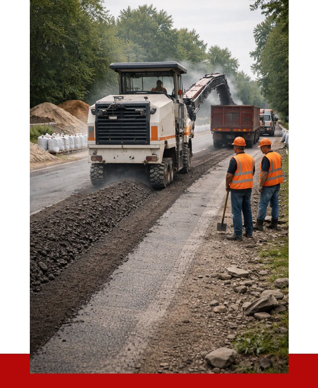Фрезерованный асфальт в Урюпинске от 2266 р./куб. | ПРОНЕРУДРюп