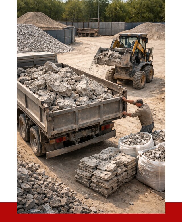 Купить бой бетона с доставкой в Урюпинске от 4944 р. | ПРОНЕРУДРюп