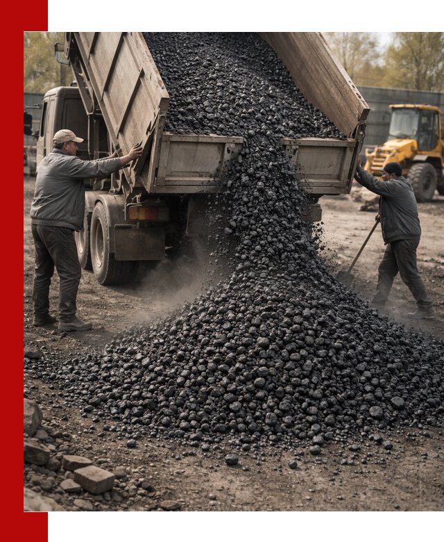 Доставка угля семечка самосвалами в Урюпинске