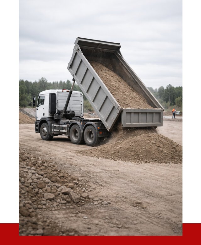 Доставка самосвалом 15 кубов в Урюпинске от 6696 руб. | ПРОНЕРУДРюп