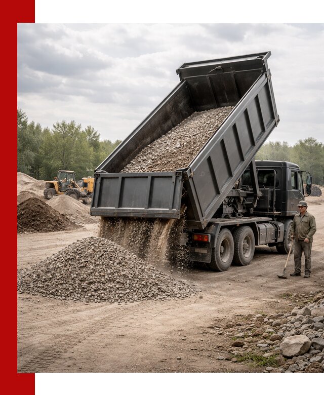 Доставка самосвалом 30 м3 по выгодным ценам в Урюпинске