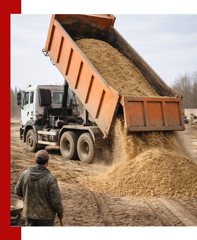 Аренда самосвала 20 тонн для перевозки грузов в Урюпинске