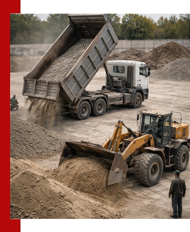 Перевозка сыпучих грузов самосвалами и бортовыми в Урюпинске