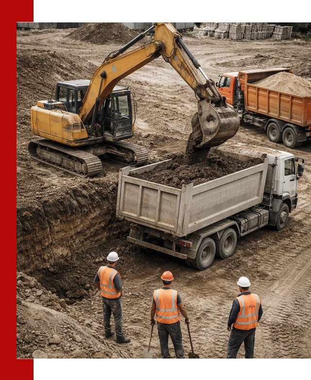 Разработка грунта для строительства и благоустройства в Урюпинске