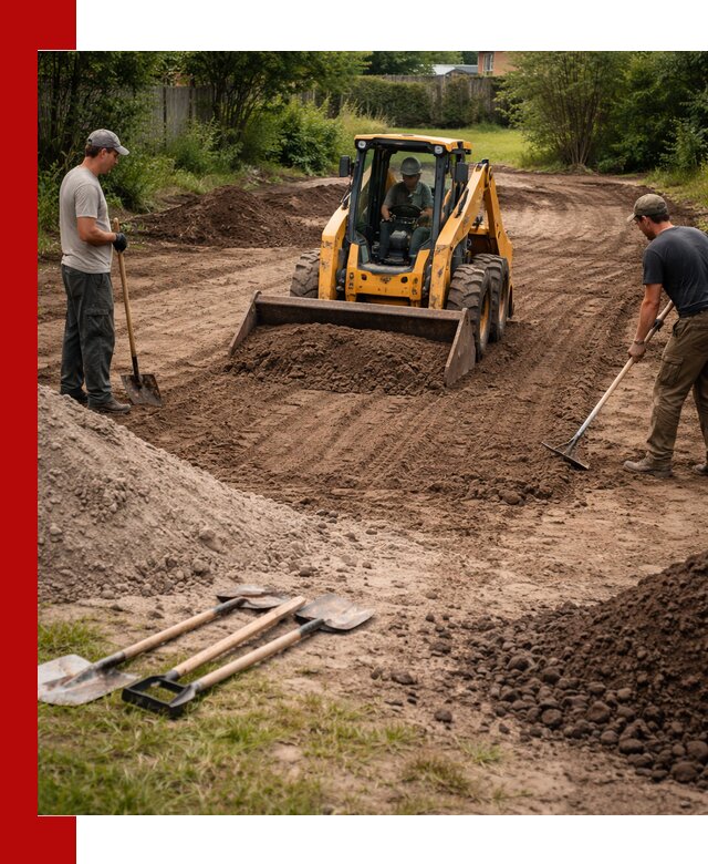 Планировка участка грунтом с вывозом и доставкой в Урюпинске